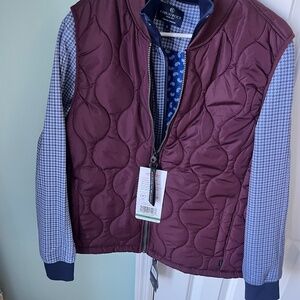 Construct Track Jacket and Hawke &Co Vest